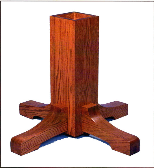 Square Mission Table Pedestals